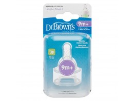 Imagen del producto Dr.Brown's tetina options +9 meses 2u